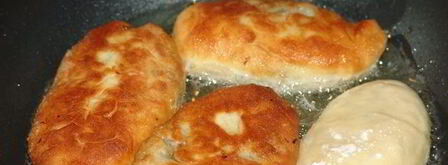 жареные пирожки с требухой. Шаг 6