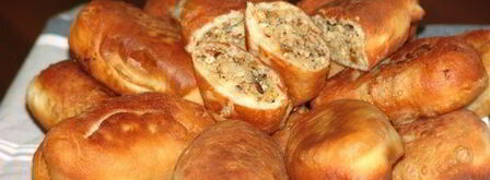 жареные пирожки с требухой. Шаг 7