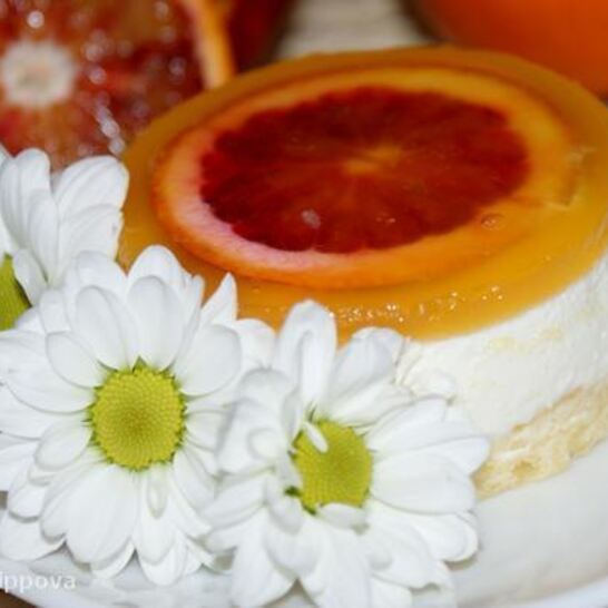 Рецепт апельсиновое пирожное