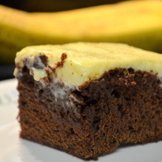 Рецепт банановый брауни