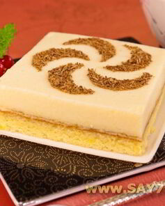 Бисквитное пирожное с апельсиновым суфле