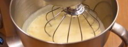 бисквитное пирожное с апельсиновым суфле. Шаг 7