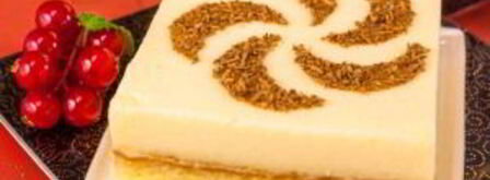 бисквитное пирожное с апельсиновым суфле. Шаг 10