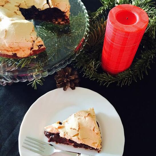 Рецепт брауни с меренгами