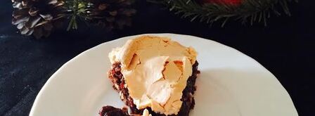 брауни с меренгами. Шаг 10