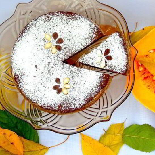 Рецепт брауни с тыквой