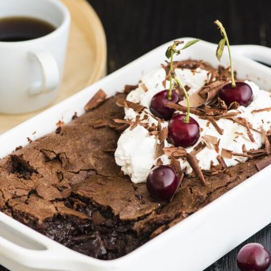 Рецепт брауни с вишней