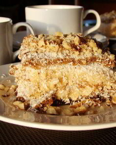 Кокосовое пирожное