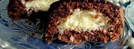 кокосовые пирожные в шоколаде. Шаг 10