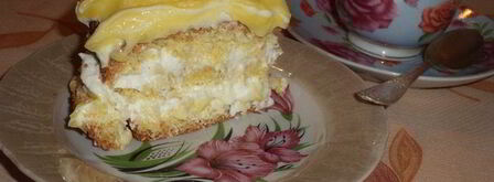 лимонное пирожное. Шаг 7