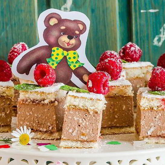 Рецепт мини-пирожные для детского праздника