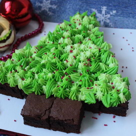 Рецепт новогодний брауни