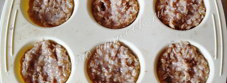 овсяные пирожные с малиной. Шаг 6