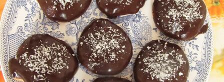 пирожное буше глазированные с малиново-ореховым кремом. Шаг 14