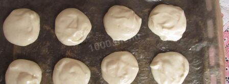 пирожное буше глазированные с малиново-ореховым кремом. Шаг 8