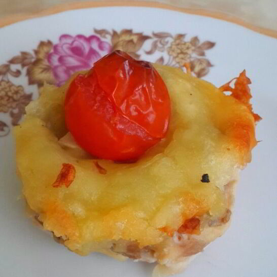 Рецепт пирожное куриное с черри