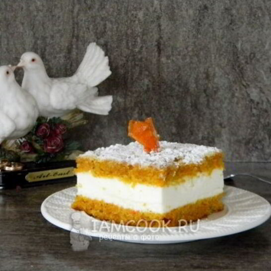 Рецепт пирожное любовь-морковь