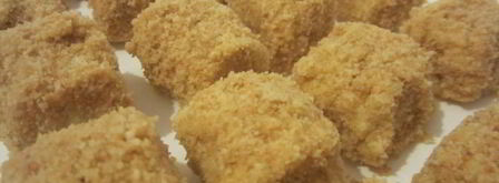 пирожное мини наполеончики из слоеного теста. Шаг 7