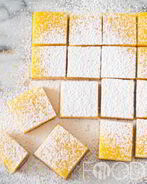 Пирожное с лимонным кремом