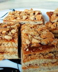 Пирожное с вареной сгущенкой