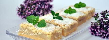 пирожное яблочные полоски. Шаг 5