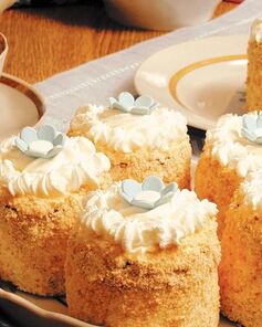 Пирожные из бисквитного теста