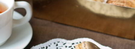 пирожные макарон с чаем эрл грей и соленой карамелью. Шаг 21