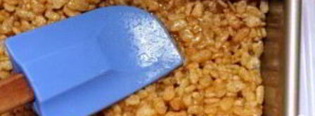 пирожные с арахисовым маслом и воздушным рисом. Шаг 2