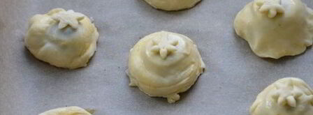 пирожные с виноградом. Шаг 6