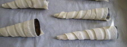 пирожные трубочки. Шаг 2