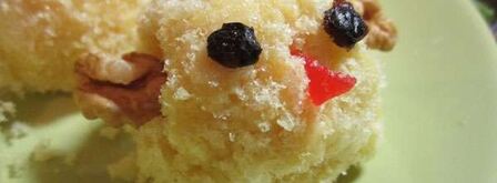 пирожные цыплята. Шаг 4