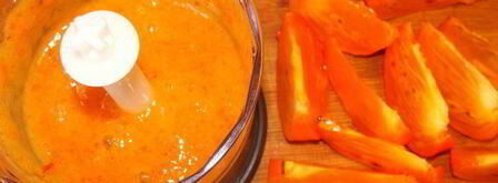 полезное миндальное пирожное с хурмой. Шаг 5