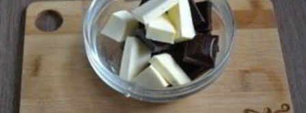 шоколадный брауни с вишней. Шаг 2