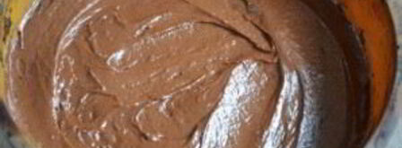 шоколадный брауни с вишней. Шаг 9