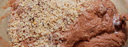 шоколадные пирожные с фундуком. Шаг 3