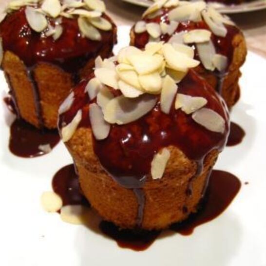 Рецепт сливочные пирожные с шоколадом