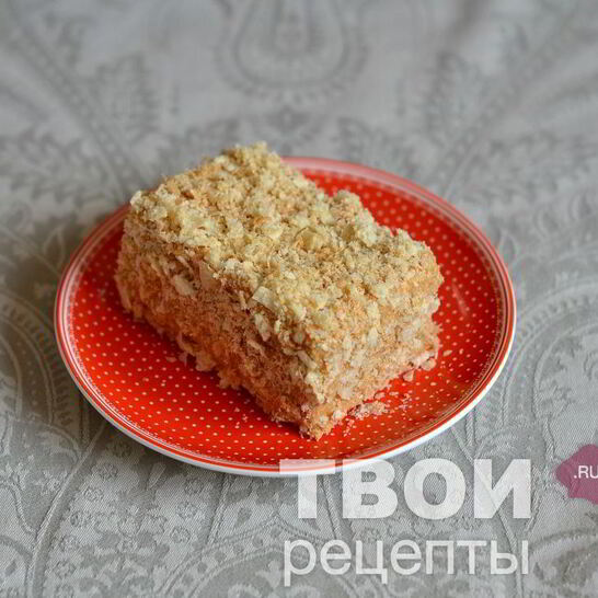 Рецепт слоеное пирожное