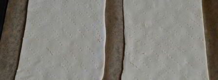 слоеное пирожное. Шаг 2