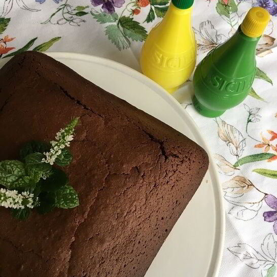 Рецепт цитрусовый брауни