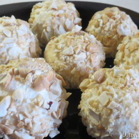 Рецепт творожные пирожные без выпечки