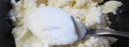 творожные пирожные без выпечки. Шаг 3