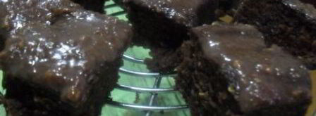 винные брауни с грецким орехом. Шаг 8