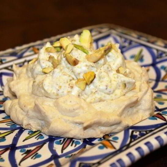 Рецепт воздушное фисташковое пирожное