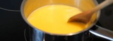 заварное пирожное с заварным кремом. Шаг 2