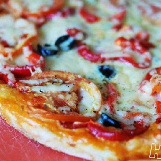 Рецепт быстрая пицца на кефире