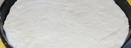 быстрая пицца на кефире. Шаг 4