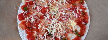 быстрая пицца в духовке. Шаг 11