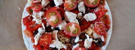 быстрая пицца в духовке. Шаг 12