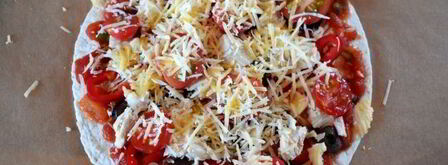 быстрая пицца в духовке. Шаг 13