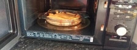 быстрая пицца за 15 минут в микроволновке. Шаг 8